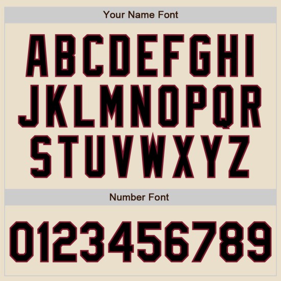 Maillot de baseball personnalisé authentique noir-cramoisi à motif crème délavé Maillot de baseball personnalisé authentique noir-cramoisi à motif crème délavé