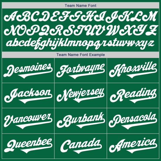 Maglia Kelly personalizzata, autentica, verde, baseball, bianca