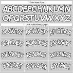 Maglia da baseball personalizzata autentica, a coste grigie, in maglia bianca e nera, stile retrò