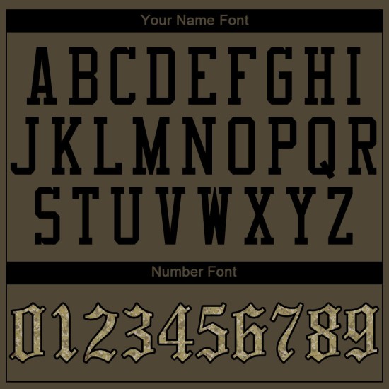 Service Olive personnalisé pour maillot de baseball authentique Salute Camo-Black