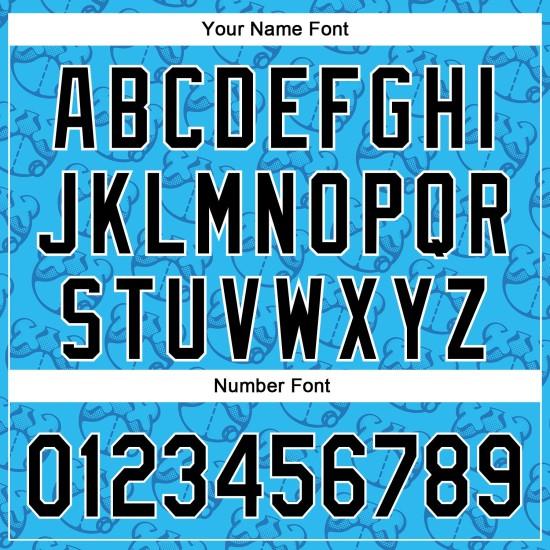 Maglia da baseball Revzzz Sky Bear personalizzata, nera e bianca, 3D Blue Drip, autentica